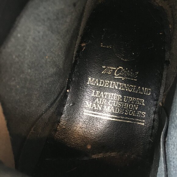 Dr. Martens Air Wair Boots Patent Leather Youth Sz 11 Black Doc Martens England - Picture 13 of 13